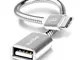 Cavo USB OTG Compatibile con Huawei MediaPad M5 8.4 / M5 10.8 / M5 PRO / M5 Lite 10 - Adat...