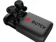 Auricolari/auricolari stereo senza fili Dutchbudz Premium - Bluetooth 5.0, doppi microfoni...