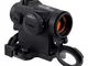 FOCUHUNTER 1 × 24mm Red DOT Sight Mirino Ottico tattico Tipo 11 Luminosità 20mm Montaggio...