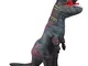 Sllnkll Costume di Dinosauro Decorazione di Halloween,Costume Gonfiabile Scheletro Tiranno...