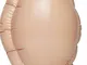 Santa Big Belly Inflatable, Beige, 90cm/35in