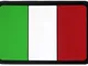 Seibertron Italy Flag PVC Rubber 3D Hook&Loop Touch Fastener Patch Tactical Patch by