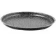 Home Stone Stampo Pizza Tondo, Antiaderente, Pietra, Antracite, 32 cm