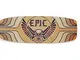 Epic Balance - Skateboard unisex per adulti, taglia unica, colore: marrone chiaro