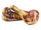 ARQUIVET 2 mezze ossa di prosciutto serrano - Snack naturali per cani - Snack per denti ca...