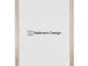 Stallmann Design, cornice “New Modern”, 10 x 15 cm, colore bianco, din A4 e 60 altri forma...
