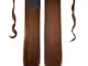 23" Coda Capelli Extension di Cavallo Clip in Hair extensions Wrap Around Ponytail 60cm pa...