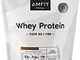 Marchio Amazon - Amfit Nutrition Proteine del Siero di Latte in Polvere 1kg - Crema e Cook...