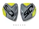 Sidi Crossfire 2 parastinchi computer/Crossfire 2 SRS grigio/giallo fluo, Grey