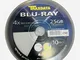 10 x Traxdata Full Face White Inkjet stampabile a getto d'inchiostro Blu-Ray Discs. BDR 25...