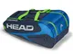 HEAD Elite Allcourt, Borsa per Racchetta Unisex Adulto, Blue/Green, One Size