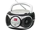 Trevi CD 512 Lettore CD Portatile con Radio e AUX-IN, Nero