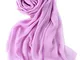 prettystern Donna Uomo XXL Oversize Pura Seta Foulard Scialle Sciarpa Elegante Sarong Pare...