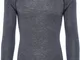 Thermowave Warm Active Maglia Termica Uomo Manica Lunga in Lana Merino - Intimo Termico Uo...