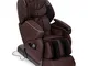 NIRVANA® Poltrona massaggiante Shiatsu 3D - Marrone - Poltrona massaggio con posizione Gra...