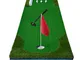 Golf Mini Artificial Green Putting Trainer Indoor/Outdoor Golf Putting Green/Mat-Golf Tapp...