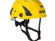Kask protezione casco"super Plasma PL" universale, 1 pcs, 51-62 cm, giallo, AHE00005-202