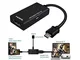 Youbo ADAPTADOR Micro USB 5 Pin al Cavo di HDMI Adattatore per HDTV 1080 p per Samsung per...