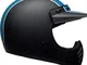 7092526 - Bell Moto-3 Stripes Motorcycle Helmet S Matt Silver Black Blue