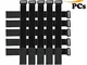 fascette serracavo da 10 pezzi - Ideale per sistemare Cavi Pc, TV - Colore: Nero