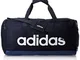 adidas Lin Duffle M, Borsa Sportiva Unisex-Adulto, Legend Ink/Tech Indigo/White, Taglia Un...