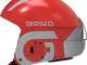 Briko Vulcano Fis 6.8 Multi Impact, Casco da Sci/Neve Unisex-Adulto, Rosso Lucido, Argento...