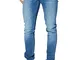 Lee Malone Jeans, Blu (Blue Drop Em), 30W / 34L Uomo