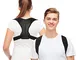 MoKo Back Posture Corrector, Adjustable Back Brace Shoulder Lumbar Support Belt Men Women...