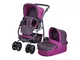 Knorrtoys 90782 Passeggino per Bambole Coco Tec Purple