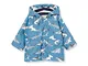 Hatley Printed Raincoat Impermeabile Stampato, Squali di Mare Profondo, 18 Mesi Bimbo