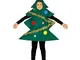 Costume da Cosplay per bambini, a maniche corte, a forma di albero di Natale, per adulti o...
