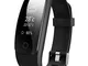 Willful Smartwatch Orologio Fitness Tracker Uomo Donna Cardiofrequenzimetro da Polso Conta...