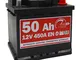 Batteria Auto Originale Speed L150-12V 50AH 450A EN con Polo Positivo A Destra