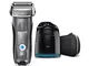 Braun Series 7 7850cc Wet&Dry Trimmer, Black/Silver, 15x3x5 cm