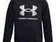 Under Armour Felpa Con Cappuccio Rival Fleece Big Logo Felpa Con Cappuccio, Bambino, Black...