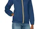 K-Way Claudette Cappotto, Blu (Blue Deep Q09), 170 (Taglia Unica: 16Y) Bambina