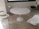 classicarredamento Tavolo SAARINEN 120 CM Marmo Carrara Made in Italy