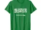 Camicia bandiera Arabia Saudita - Proud Saudi Maglietta