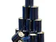 Thermal transfer Ribbon – Wax 11 cm x 1476 '(110 MM x 450 m) Black 24 Rolls/case (Zebra Pr...