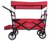 Fuxtec carrello pieghevole Rosso CT800, l'originale, Fux Family Collection, carrello da gi...