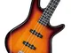 Ibanez GSR180-BS basso elettrico, Brown Sunburst