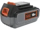 BLACK+DECKER, BATTERIA AL LITIO 18V - 4.0Ah: PER GAMMA BDCHD18 - BDCDD186 - BDCDC18 - EGBH...