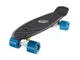 Ridge Skateboards 22" Mini Cruiser Skateboard, Nero/Blu