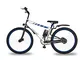 Itekk Smart, E-Bike Unisex – Adulto, Blu, M