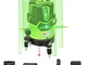 ML&SL Livella Laser Verde Autolivellante,3D Multilinea Croce Livelli Laser Linee, 1 Punti...