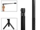 iEago RC 3 in 1 Tempo di Proiettile Lmpugnatura Selfie Stick Invisibile Rotary Multifunzio...