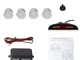 Cocar Sensore di Parcheggio Kit Desplay LED Acustico Auto Reverse Backup di Sistema + 4 Se...