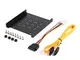 SALCAR Montaggio Cornice per 2.5" HDD/SSD da 3,5" Mobile Rack Staffa Supporto Caddy Adatta...