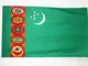 AZ FLAG Bandiera Turkmenistan 90x60cm - Bandiera TURKMENA 60 x 90 cm