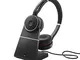 Jabra Evolve 75 UC Wireless Stereo On-Ear Headset – Unified Communications Optimised Headp...